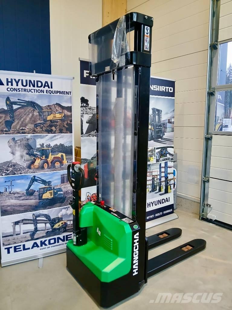 Hangcha CDD12 - LI-ION Stapelaar meeloop