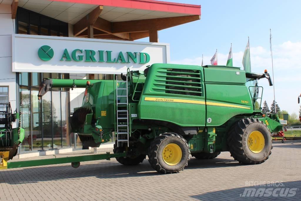 John Deere T 670 i Maaidorsmachines