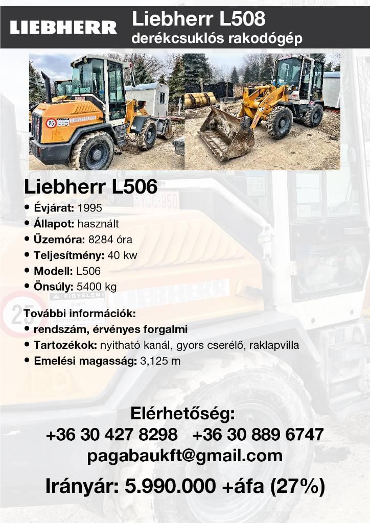 Liebherr L506 Wielladers