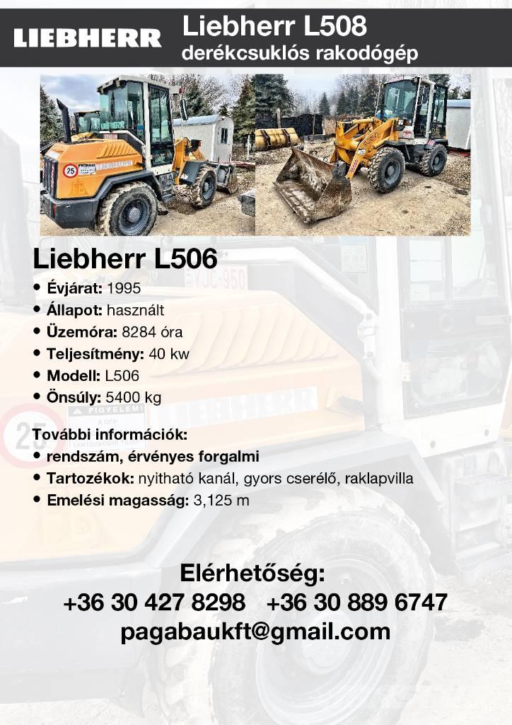 Liebherr L506 Wielladers