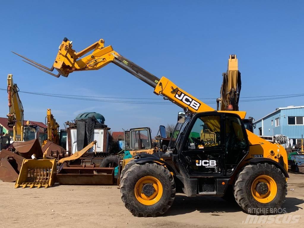 JCB 531-70 Verreikers voor landbouw