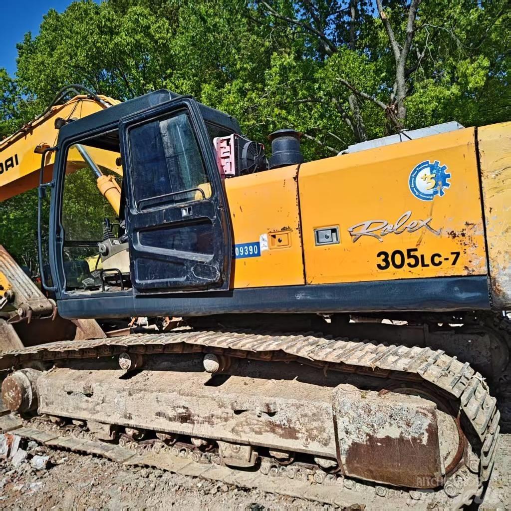 Hyundai 305lc-7 Rupsgraafmachines