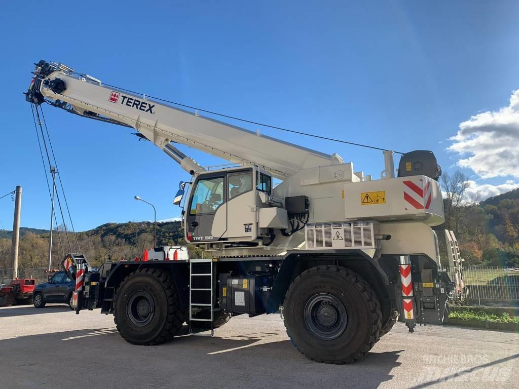 Terex TRT90 Ruwterrein kranen