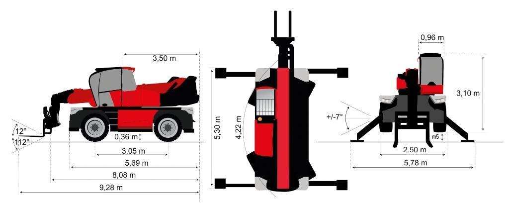 Manitou MRT 2660 Verreikers