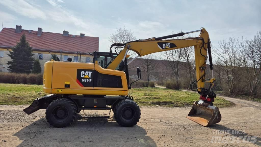 CAT M 314 F Wielgraafmachines