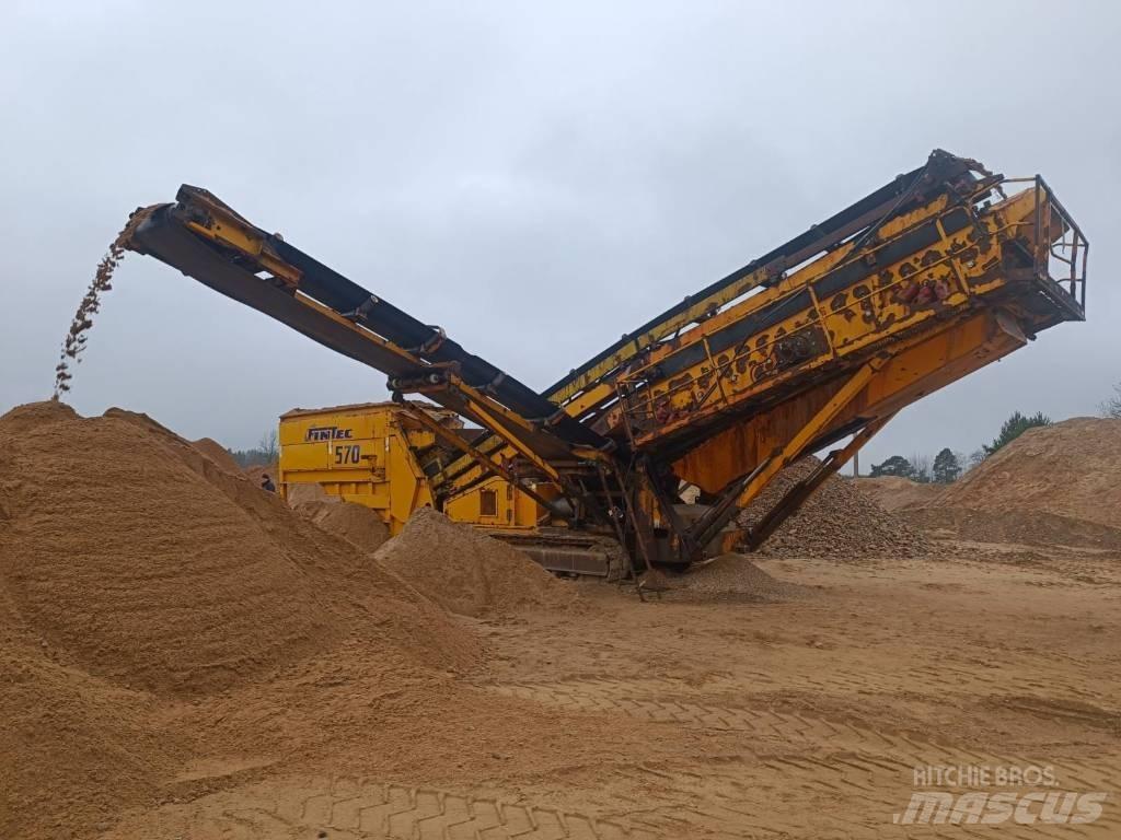 Fintec 570 Mobiele zeefinstallaties