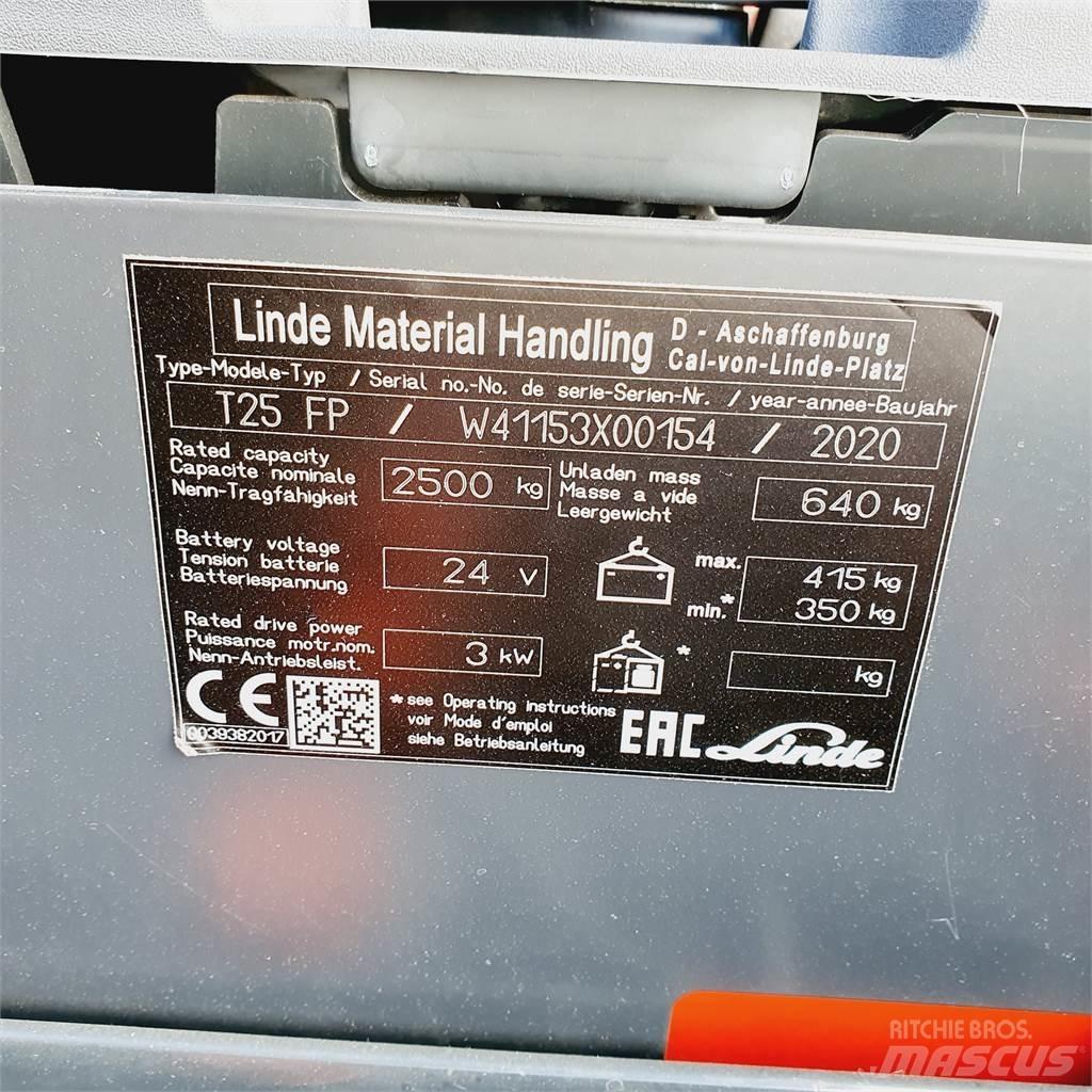 Linde T25FP Electro-pallettrucks