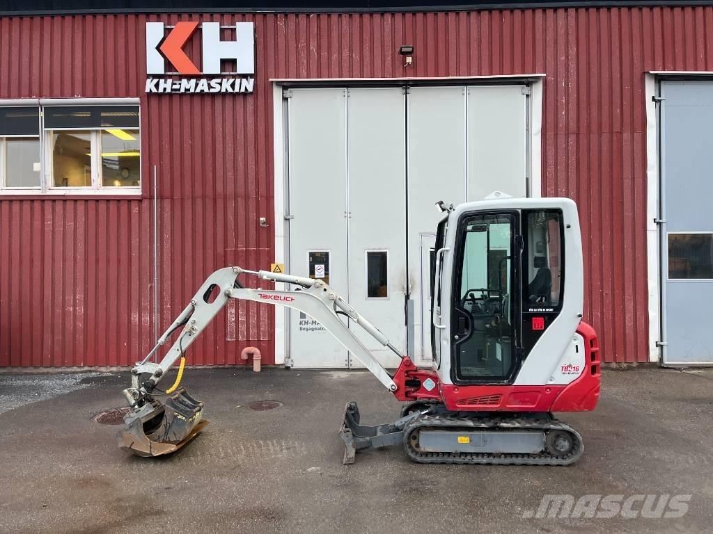 Takeuchi TB 216 Minigraafmachines < 7t
