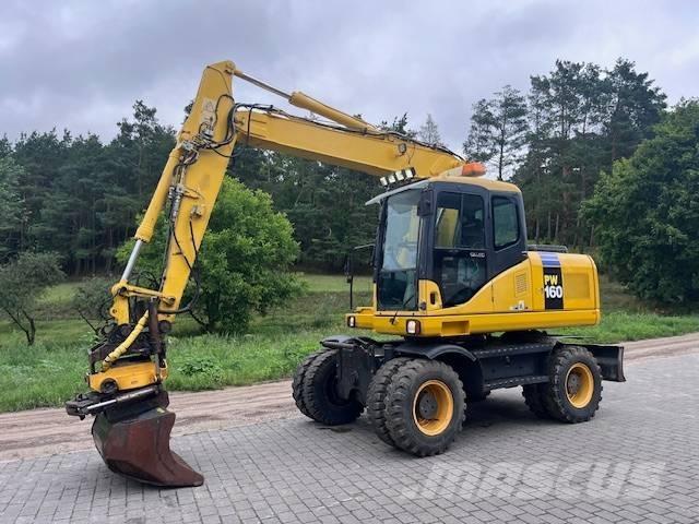 Komatsu PW 160 ES-7K Wielgraafmachines