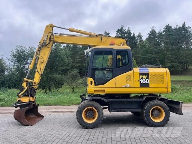 Komatsu PW 160 ES-7K Wielgraafmachines