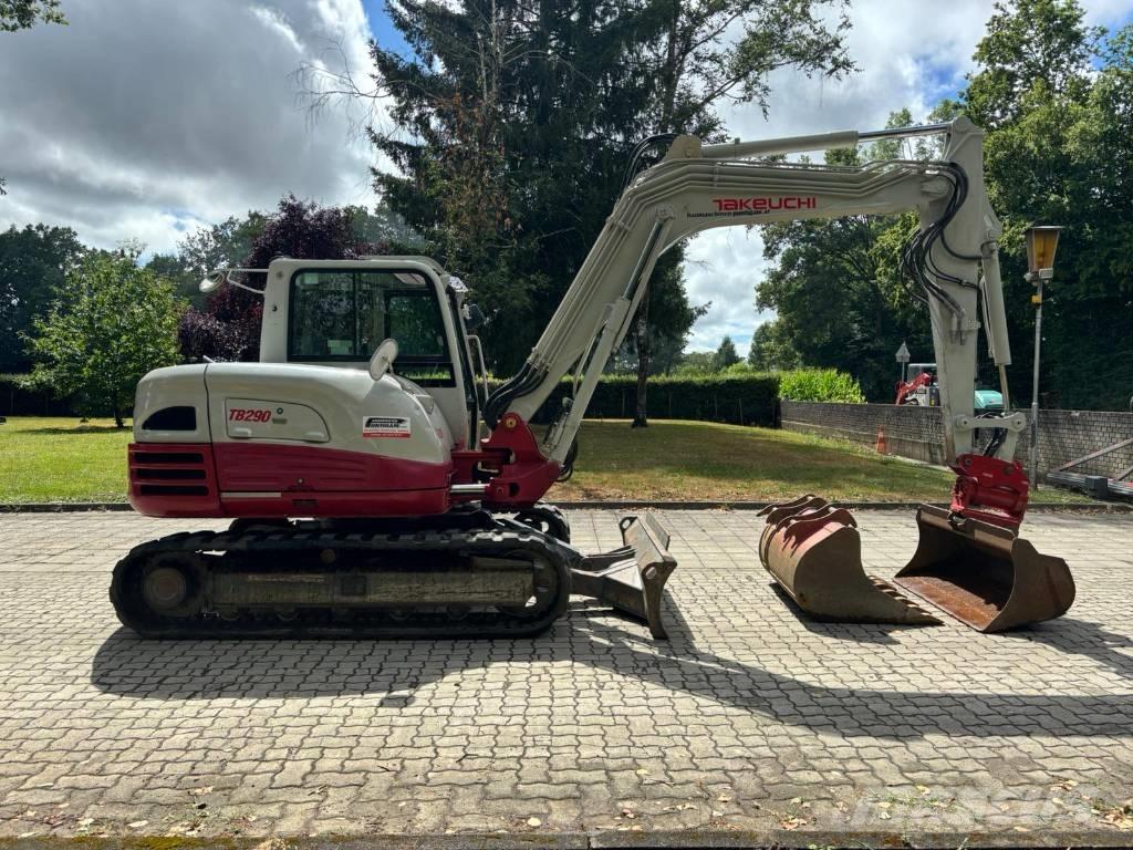 Takeuchi TB 290 Midigraafmachines 7t - 12t