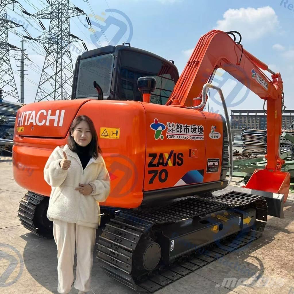 Hitachi ZX70 Rupsgraafmachines