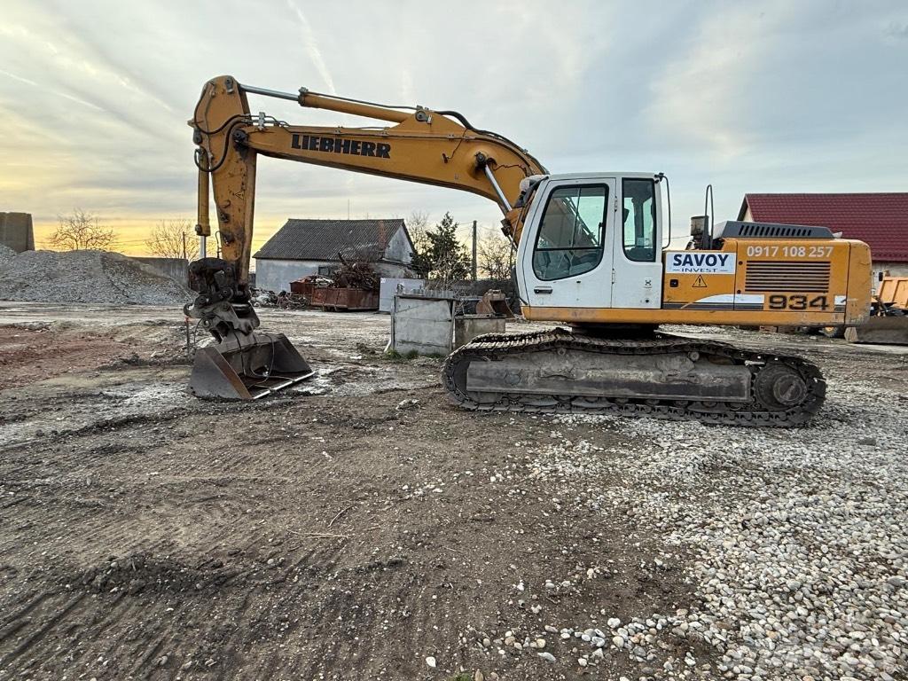 Liebherr R 934 C Rupsgraafmachines