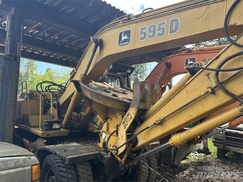 DEERE 595D Wielgraafmachines