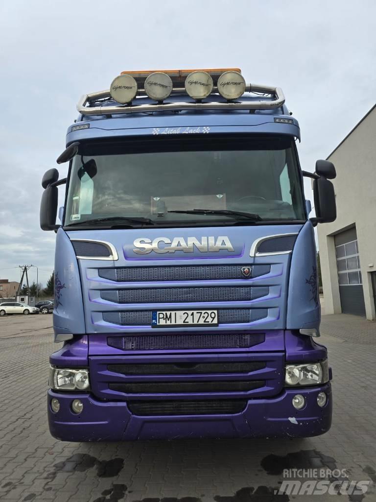 Scania R 580 Hout-Bakwagens