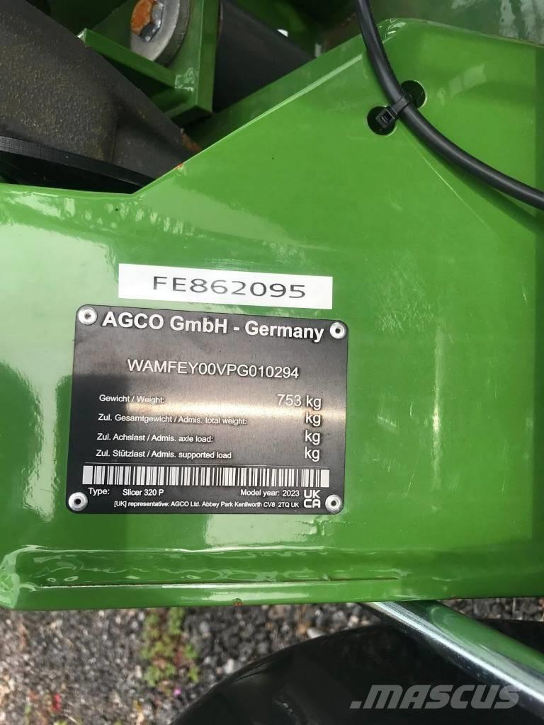 Fendt Slicer 320 P Maaiers