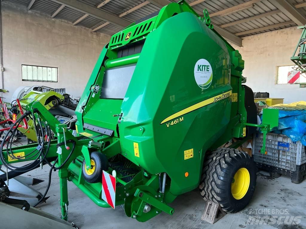 John Deere V461M Ronde-balenpersen