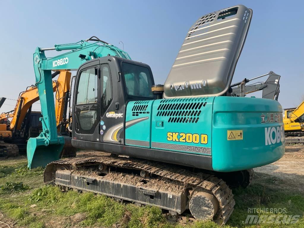 Kobelco SK 200 Rupsgraafmachines