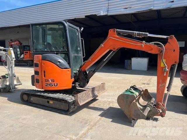 Hitachi ZX 26 Minigraafmachines < 7t