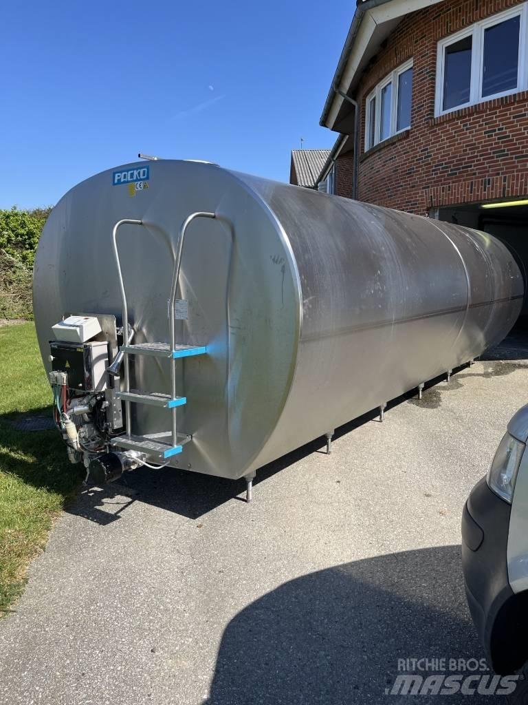  Packo 15000 liter Melkopslag- en transporttanks