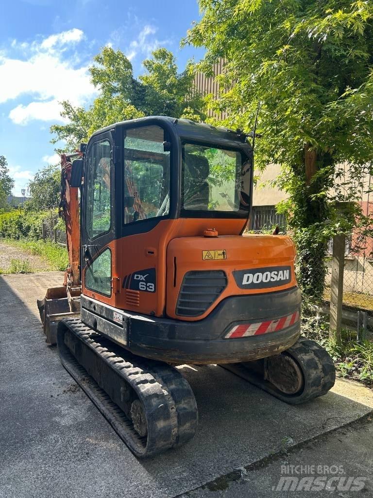 Doosan DX 63-3 Minigraafmachines < 7t