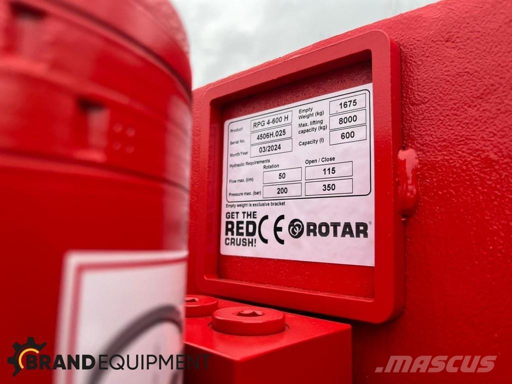 Rotar RPG 4-600 H Grijpers