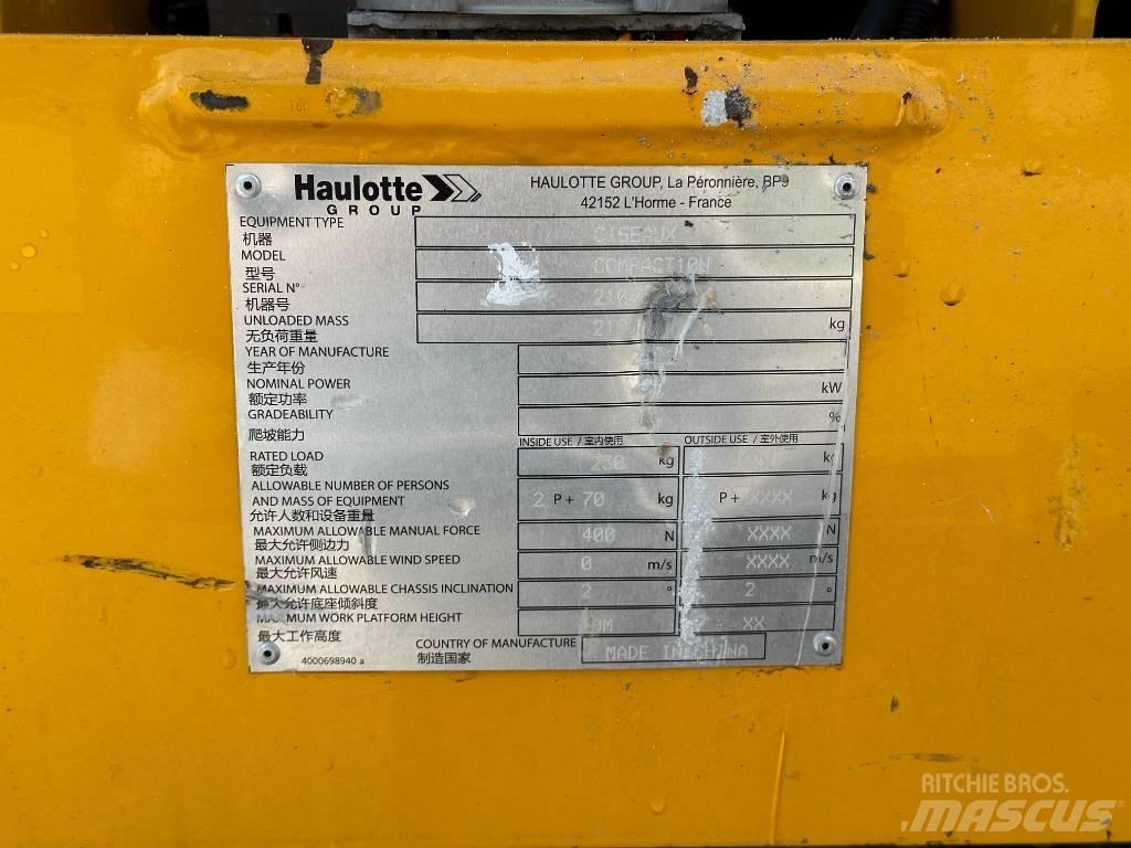 Haulotte COMPACT 10N Schaarhoogwerkers