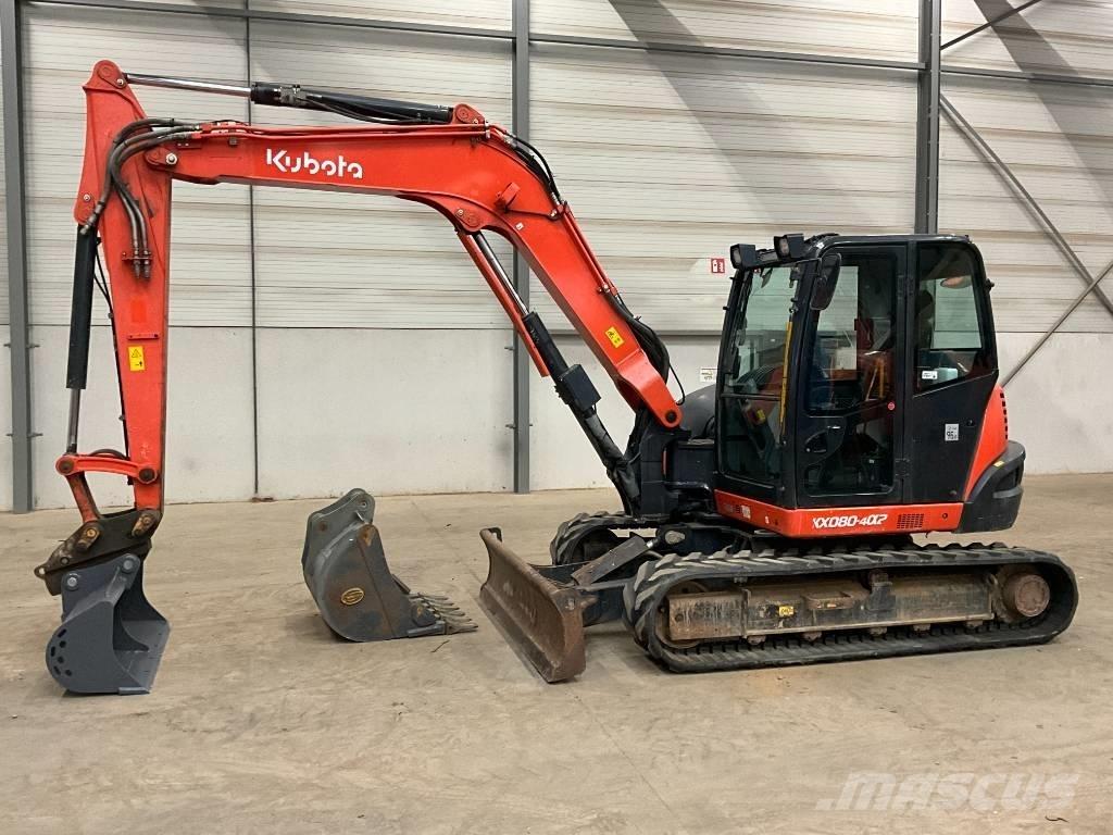 Kubota KX 080-4 A 2 Midigraafmachines 7t - 12t