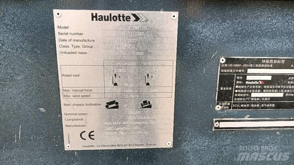 Haulotte HT28RTJO Telescoophoogwerkers