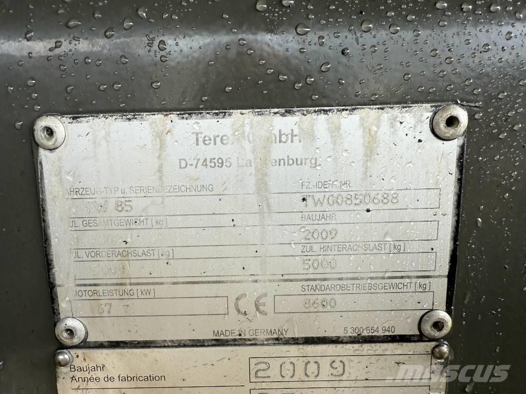 Terex TW 85 Wielgraafmachines