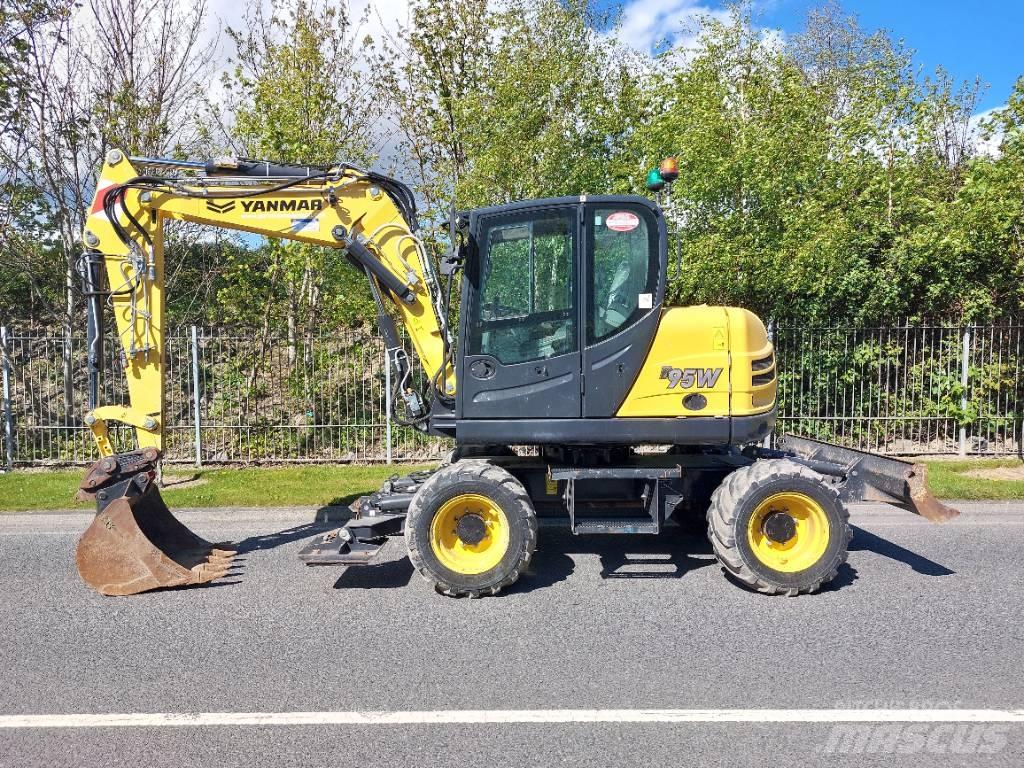 Yanmar B95W Wielgraafmachines