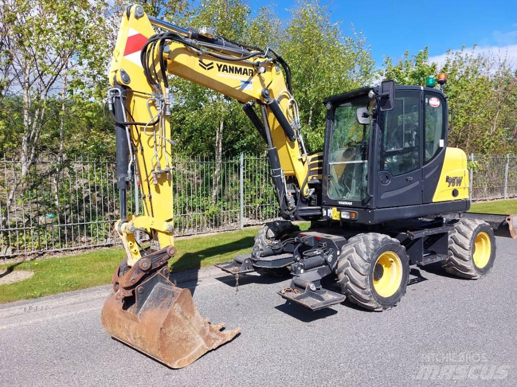 Yanmar B95W Wielgraafmachines