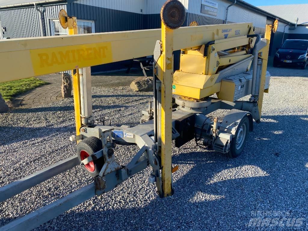 Omme 1550 EBZX Aanhanger hoogwerkers