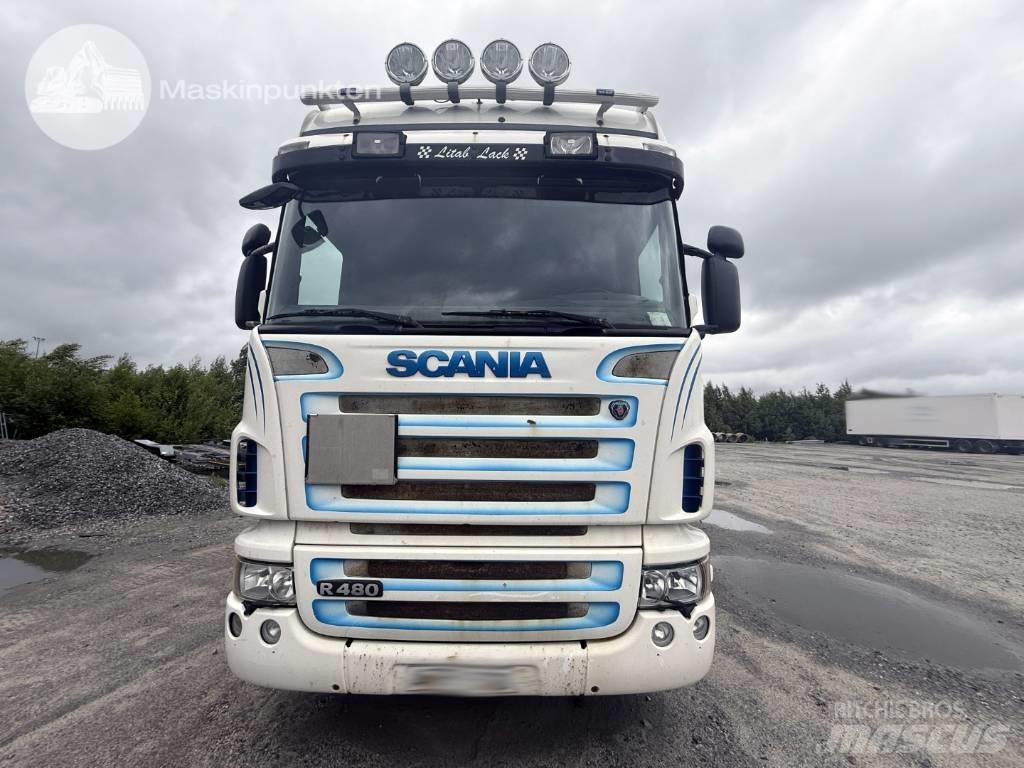 Scania R 480 LB Bakwagens met gesloten opbouw