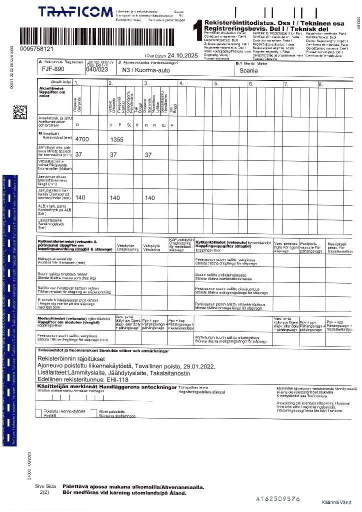 Scania R 500 Bakwagens met gesloten opbouw