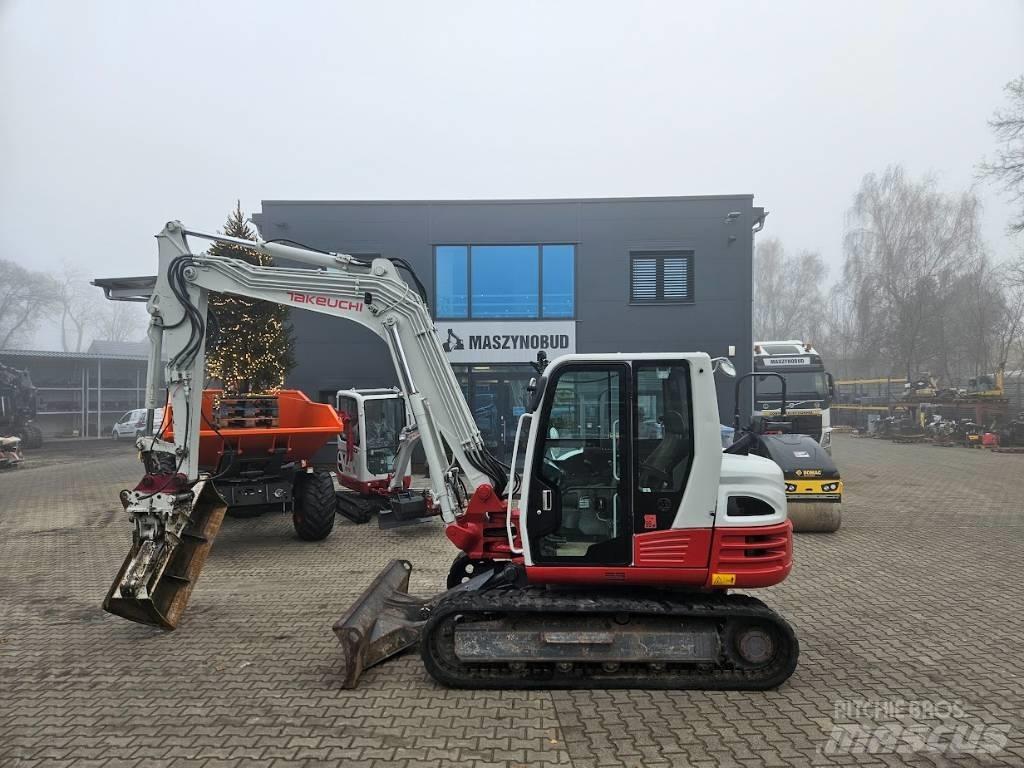 Takeuchi TB 290 Midigraafmachines 7t - 12t
