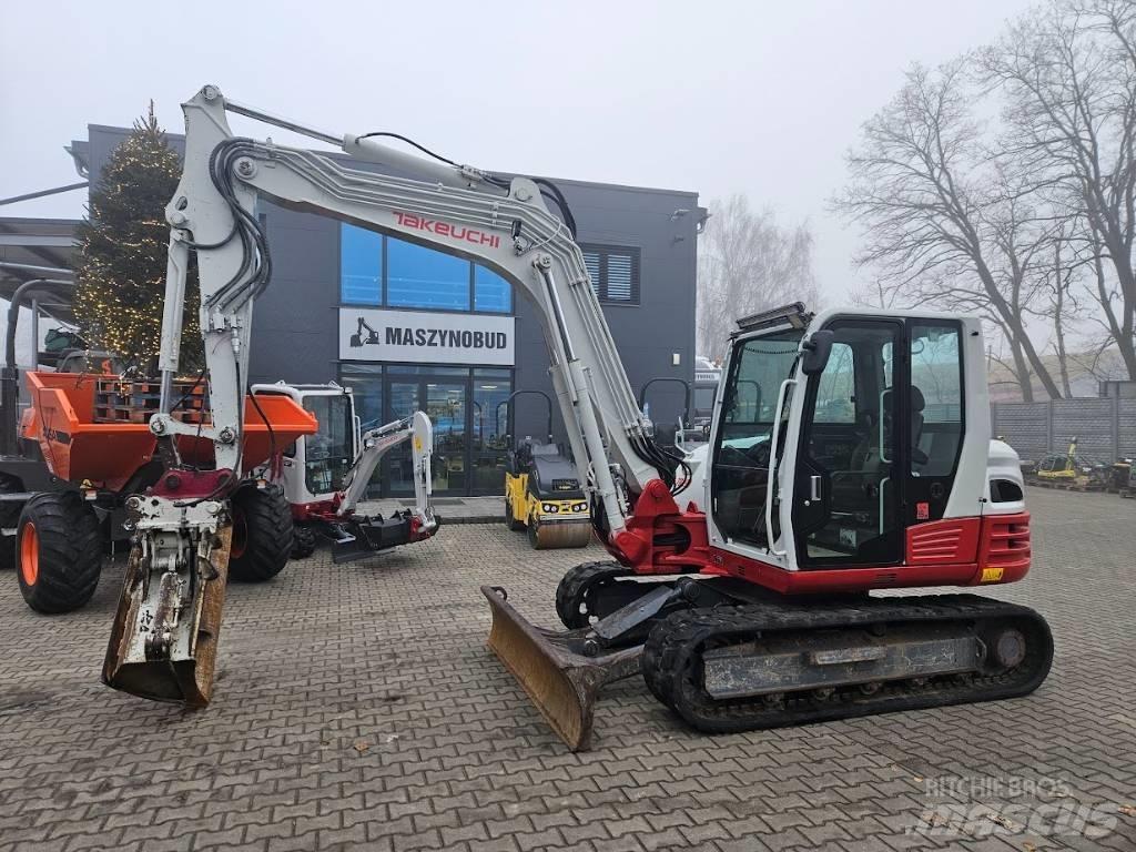 Takeuchi TB 290 Midigraafmachines 7t - 12t