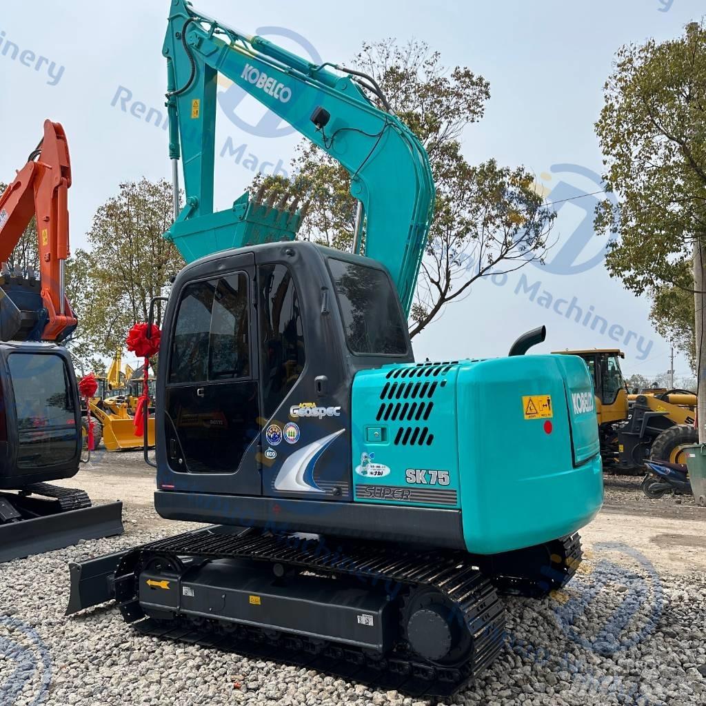 Kobelco SK75 Rupsgraafmachines