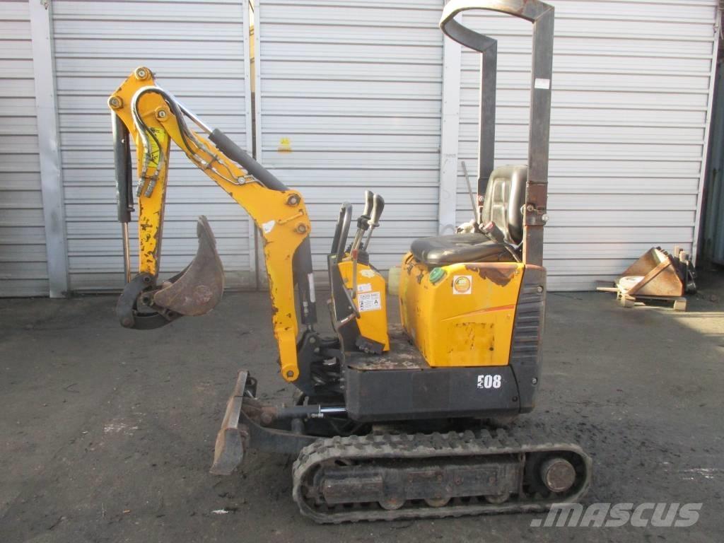 Bobcat E 08 Minigraafmachines < 7t
