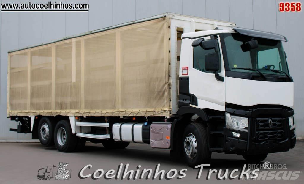 Renault C 380 Schuifzeilopbouw
