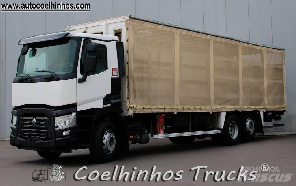 Renault C 380 Schuifzeilopbouw