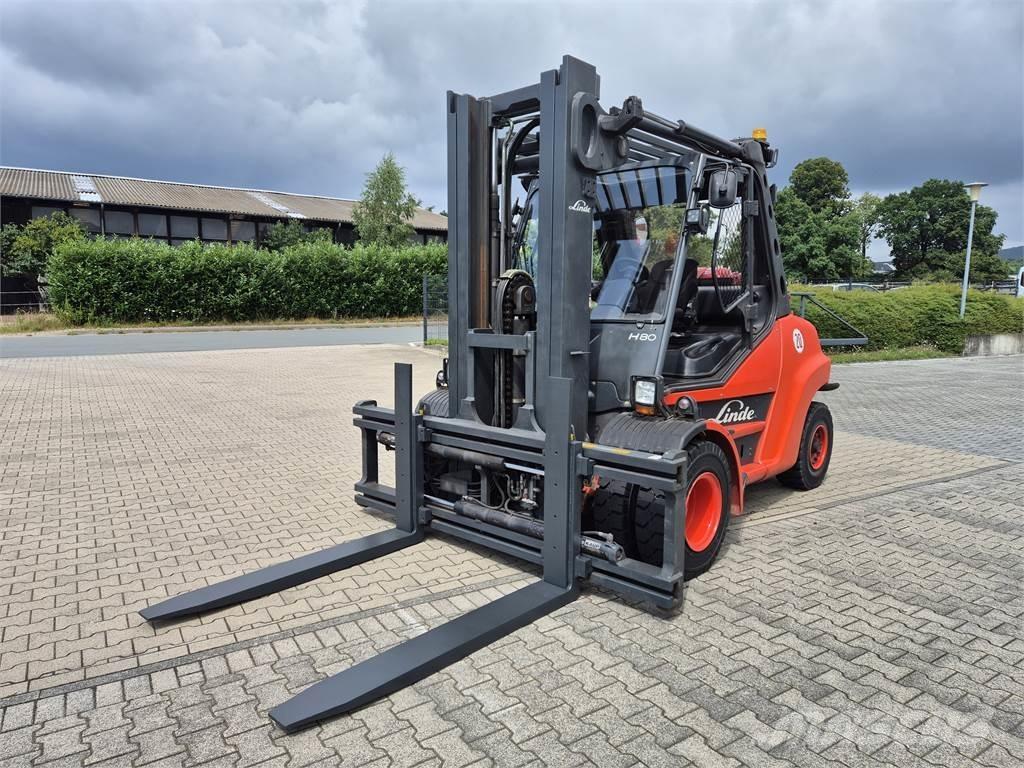 Linde H80T-900 LPG heftrucks