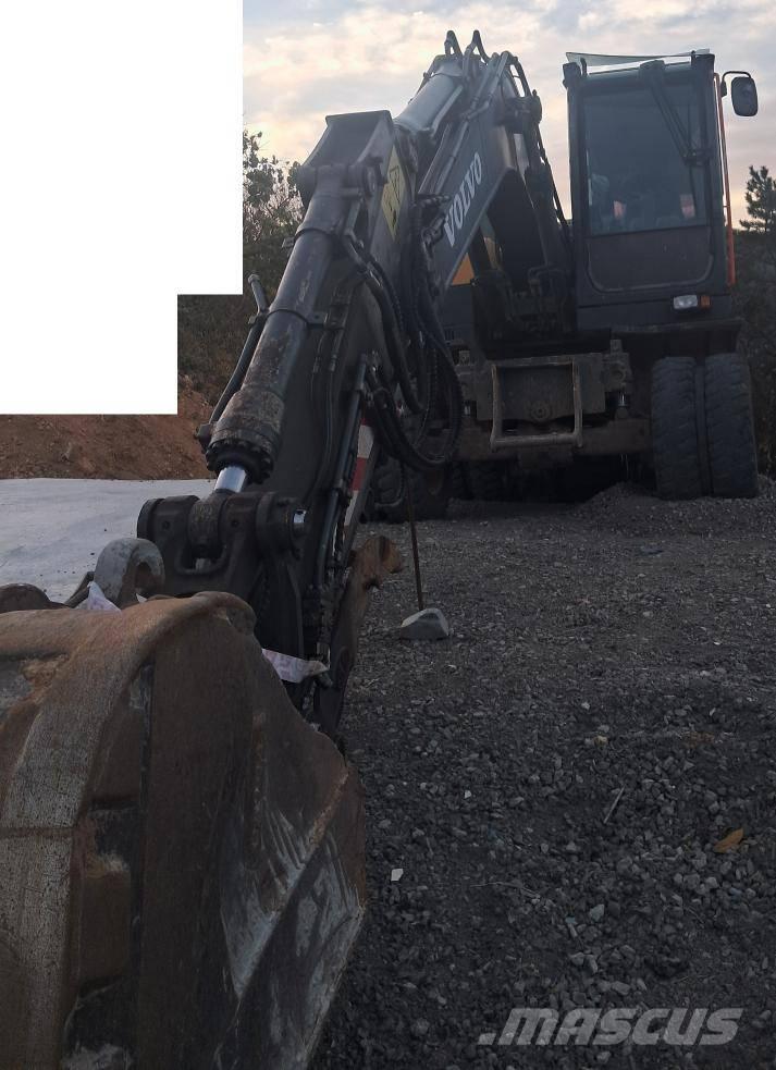 Volvo EW140E Wielgraafmachines