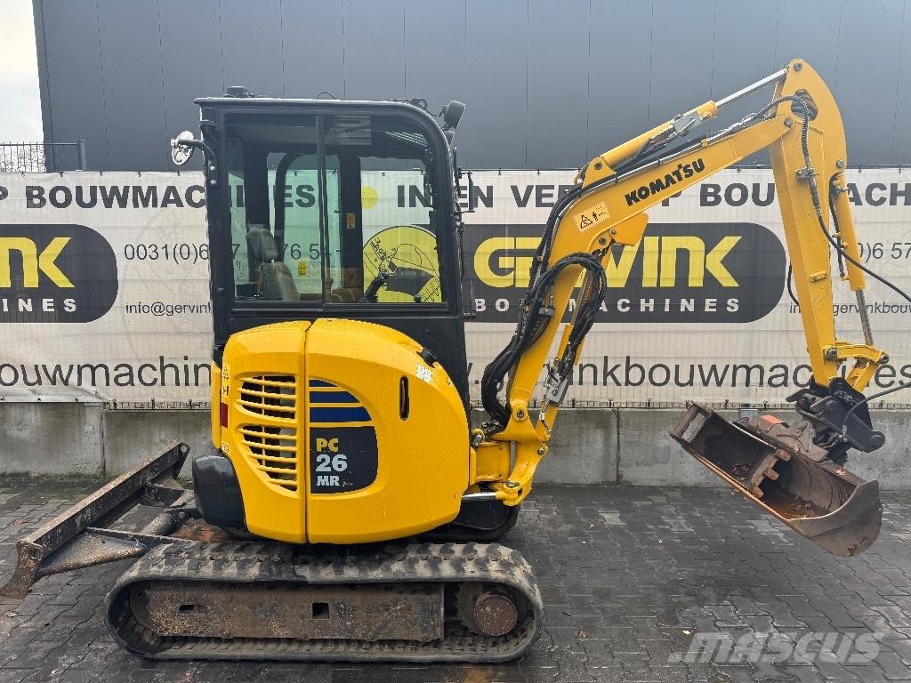 Komatsu PC 26 MR-3 Minigraafmachines < 7t
