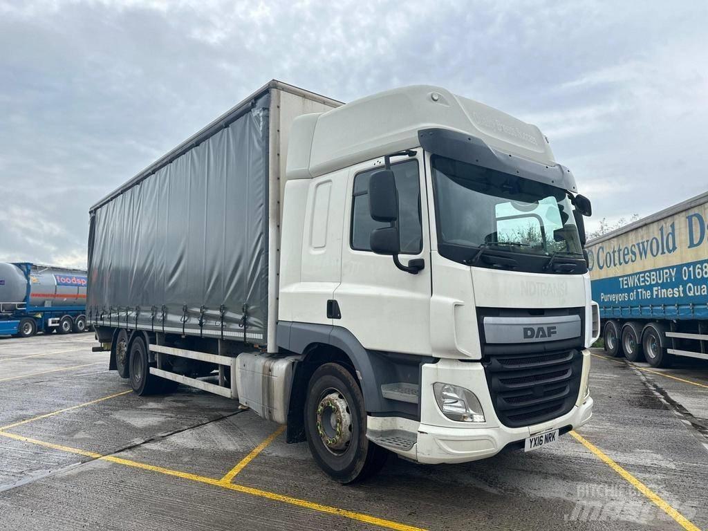 DAF CF330 Schuifzeilopbouw
