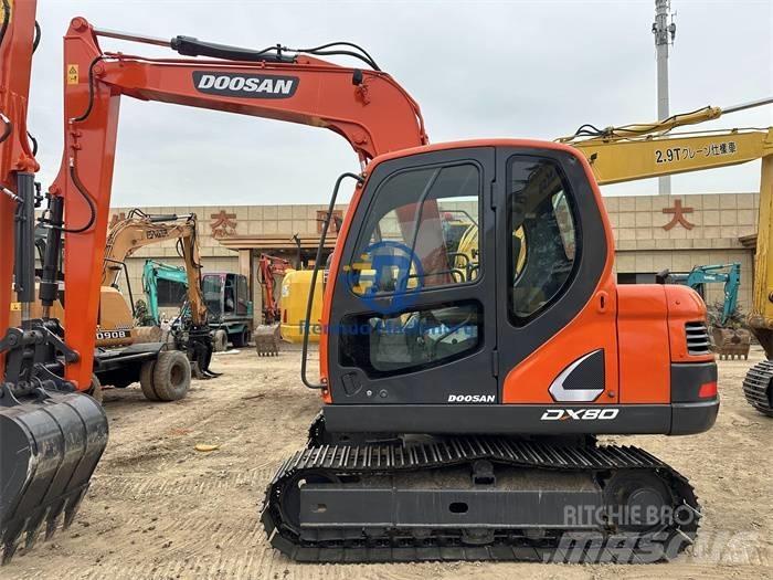 Doosan DX 80 Minigraafmachines < 7t
