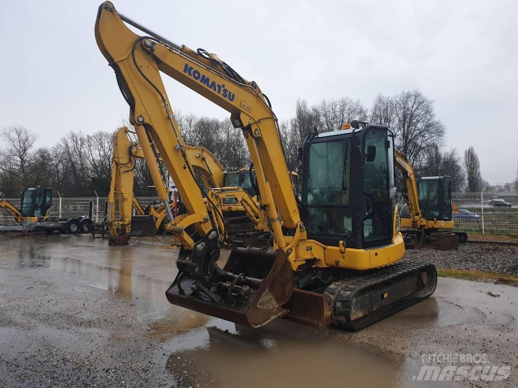 Komatsu PC55MR-5 Minigraafmachines < 7t