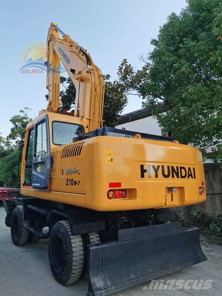 Hyundai robex 210w-7 Wielgraafmachines