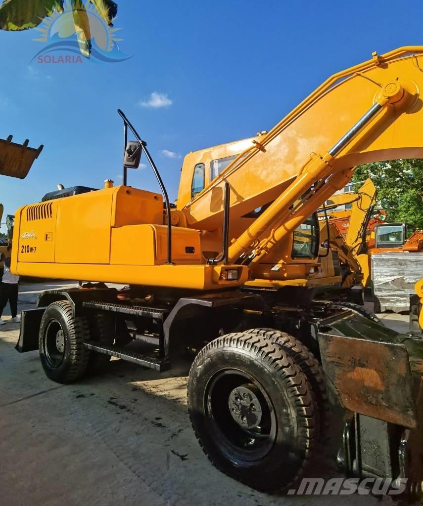 Hyundai robex 210w-7 Wielgraafmachines