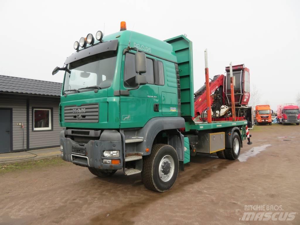 MAN TGA 18.360 Hout-Bakwagens